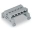 Double pin header DIN-35 rail mounting 5-pole gray thumbnail 4