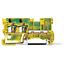 2-conductor/1-pin ground carrier terminal block 4 mm² for DIN-rail 35 thumbnail 2