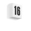 The Ultimate Ultra-flat House Number Luminaire, 4 W, 230 lm, 840, whit thumbnail 2