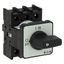 On-Off switch, P1, 40 A, flush mounting, 3 pole, with black thumb grip and front plate thumbnail 19