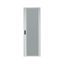 Glass door, for HxW=2060x400mm, Clip-down handle, white thumbnail 3
