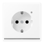 Schuko socket with LED pilot light LS1520-OWWMLNW thumbnail 2