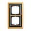 1723-835 Cover Frame Busch-dynasty® polished brass anthracite thumbnail 2