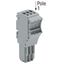1-conductor female connector Push-in CAGE CLAMP® 1.5 mm² gray thumbnail 3