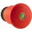 Emergency stop/emergency switching off pushbutton, RMQ-Titan, Palm shape, 45 mm, Non-illuminated, Turn-to-release function, Red, yellow, RAL 3000, wit thumbnail 4