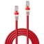 30m Cat.6A S/FTP LSZH Network Cable, Red (Fluke Tested) RJ45, M/M, 500MHz, Copper, 26AWG thumbnail 2