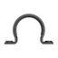 BGH-48 CONDUIT CLAMP 2SCREW PA6 NW48 BLK thumbnail 1