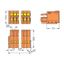 1-conductor female connector CAGE CLAMP® 1.5 mm² orange thumbnail 4