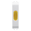 SINGLE INDICATOR LAMP - AMBER - 1/2 MODULE - GLOSSY WHITE - CHORUSMART thumbnail 1