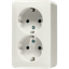 SCHUKO® socket, 47 mm high 6020A thumbnail 2