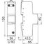 N-PE lightning current arrester DEHNgap Maxi 1 for use in TT systems thumbnail 2