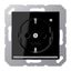 Schuko socket with LED pilot light A1520-OSWLNW thumbnail 2