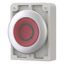 Illuminated pushbutton actuator, RMQ-Titan, Flat, maintained, red, inscribed, Metal bezel thumbnail 3