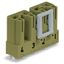Plug for PCBs straight 4-pole light green thumbnail 1