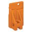 End plate snap-fit type 1.5 mm thick orange thumbnail 2