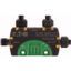 SmartWire-DT IP67 T-Connector analog module, two configurable Pt100/Pt1000/Ni1000 temperature inputs, two M12 I/O sockets thumbnail 3