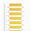 Cable coding system, 4.2 - 5.8 mm, 11.3 mm, Polyolefine, yellow thumbnail 1