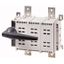 DC switch disconnector, 1000 A, 2 pole, 1 N/O, 1 N/C, with grey knob, service distribution board mounting thumbnail 2