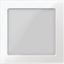 Central plate with window, polar white, glossy, System M thumbnail 2