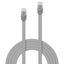 0.3m Cat.6 U/UTP Flat Network Cable, Grey RJ45, M/M, 250MHz, copper, 32AWG thumbnail 2