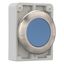 Pushbutton, RMQ-Titan, flat, momentary, Blue, blank, Front ring stainless steel thumbnail 12