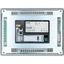 Single touch display, 12-inch display, 24 VDC, 800 x 600 px, 2x Ethernet, 1x RS232, 1x RS485, 1x CAN, 1x DP, PLC function can be fitted by user thumbnail 24