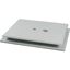 Top plate for OpenFrame, ventilated, W=800mm, IP31, grey thumbnail 4