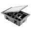 UNDERFLOOR OUTLET BOX - INOX COVER - 16 MODULES SYSTEM thumbnail 2