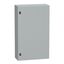 Spacial CRN plain door w/o mount.plate. H1000xW600xD250 IP66 IK10 RAL7035.. thumbnail 1