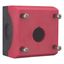 Surface mounting enclosure, black, red cover thumbnail 7