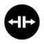 Button plate, flat black, symbol Unclamp thumbnail 4