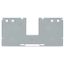 Seperator plate with jumper bar recess 2 mm thick 157 mm wide gray thumbnail 3