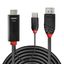 1m HDMI to Display Port 4K60Hz Adapter Cable Connects a single HDMI® device to a DisplayPort Display with a maximum resoltion of 4096x2160@60Hz thumbnail 2