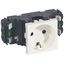 Socket Mosaic - 2P+E - for installation on trunking - automatic term - standard thumbnail 2
