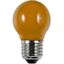 LED E27 Fila Ball G45x75 230V 1W AC Orange Non-Dim thumbnail 2