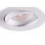 LED Downlight 8W Dim to Warm 520lm IP44 38° CRI>90 PF>0,9 (Internal Driver Included) RAL9003 THORGEON thumbnail 3