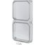 Cap, + door, transparent smoky gray, HxWxD=750x375x141mm, NA model thumbnail 4