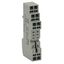 Socket, DIN rail/surface mounting, 8-pin, screwless terminals thumbnail 3