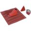 Roof bushing set (red) w. aluminium roof tile f. D 10/16/48mm thumbnail 1