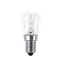 Pear shape lamp 300°C,  clear, P 15W/230/300C/C/E14 thumbnail 1