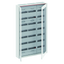 CA45RT ComfortLine Compact distribution board, Surface mounting, 192 SU, Isolated (Class II), IP44, Field Width: 4, Rows: 4, 800 mm x 1050 mm x 160 mm thumbnail 2