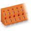 Double-deck PCB terminal block 2.5 mm² Pin spacing 10.16 mm orange thumbnail 4