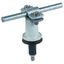 Roof cond. hold. w. two-screw cleat f. Rd 7-10mm St/tZn w. spacer a. s thumbnail 1