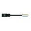 pre-assembled adapter cable Eca Plug/SCHUKO coupler black thumbnail 1