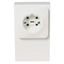 Trend - socket-outlet- complete product - polar white thumbnail 2