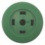 Mushroom actuator, RMQ-Titan, Mushroom, maintained, Mushroom green, Without button plate, Bezel: black thumbnail 10