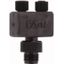 SmartWire-DT splitter IP67, from M12 plug to two M8 sockets, 4-Pole, pin 2 thumbnail 4