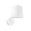 BERNI WHITE WALL LAMP 1X E27 20W thumbnail 1
