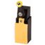 Position switch, Rotary lever, Complete unit, 1 N/O, 1 NC, Snap-action contact - Yes, Cage Clamp, Yellow, Insulated material, -25 - +70 °C, EN 50047 F thumbnail 1