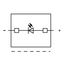 Component plug for carrier terminal blocks 2-pole gray thumbnail 2